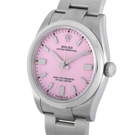 oyster rolex pink|rolex oyster perpetual female.